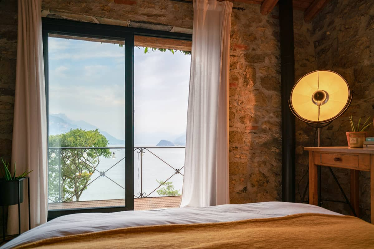 chambre avec vue lac de Côme chambre avec vue lac de Côme