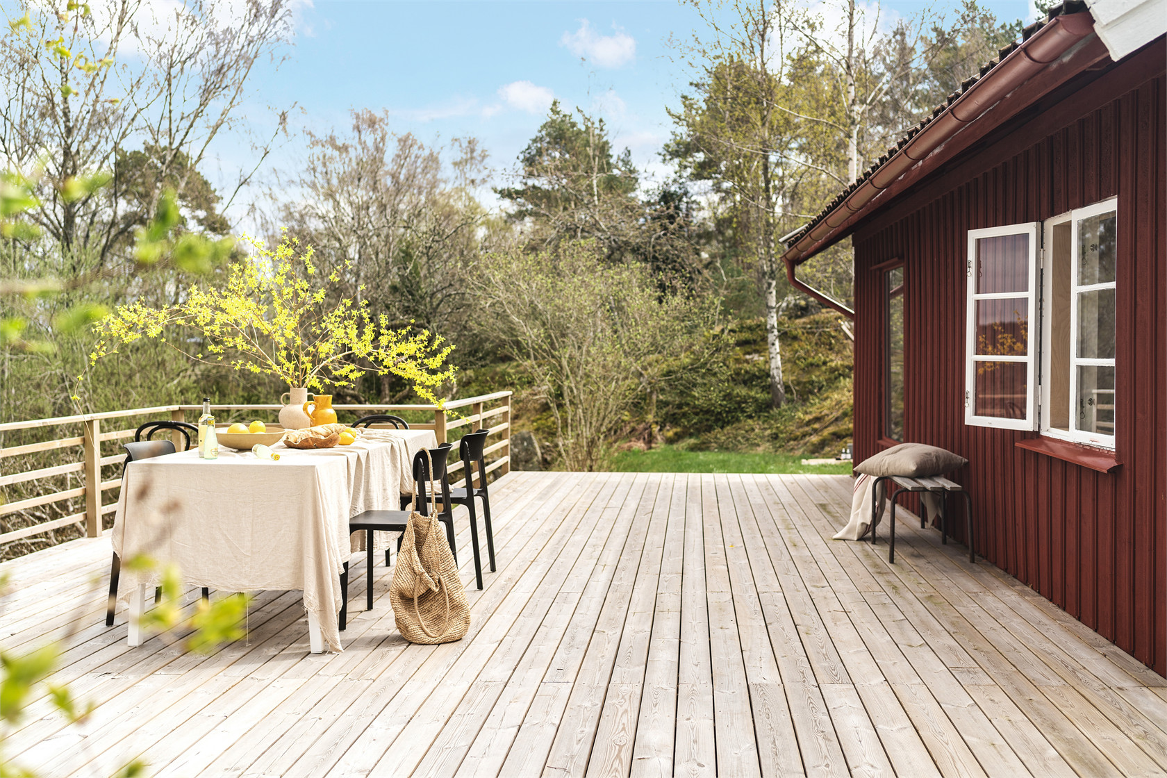 terrasse bois mini maison ancienne 34m2 terrasse bois mini maison ancienne 34m2
