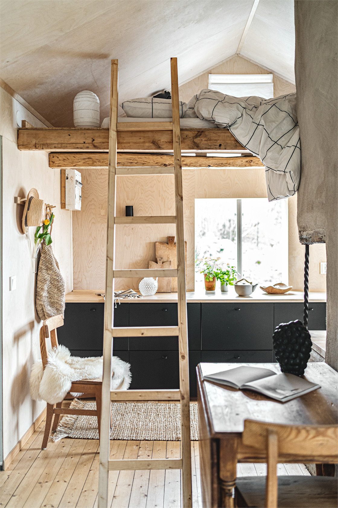 cuisine design et mezzanine mini maison ancienne 34m2 cuisine design et mezzanine mini maison ancienne 34m2