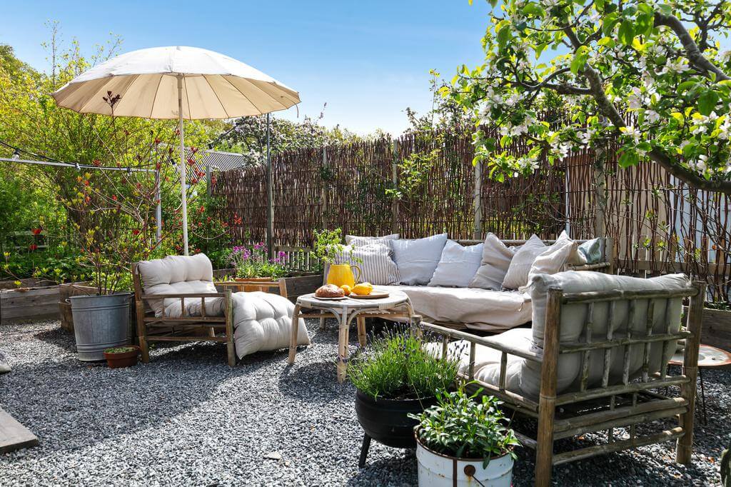 jardin en gravillons gris jardin en gravillons gris