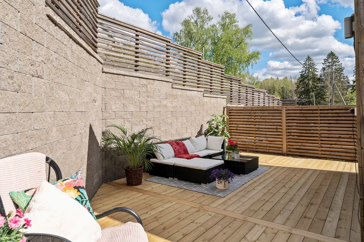 terrasse bois mini maison 33m2