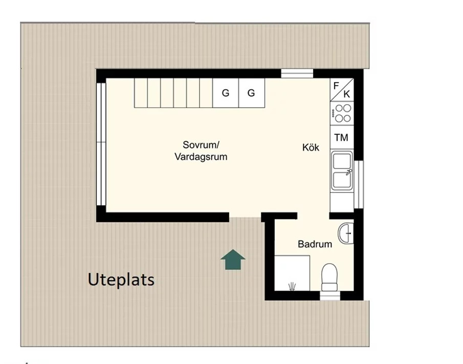 plan mini maison 33m2