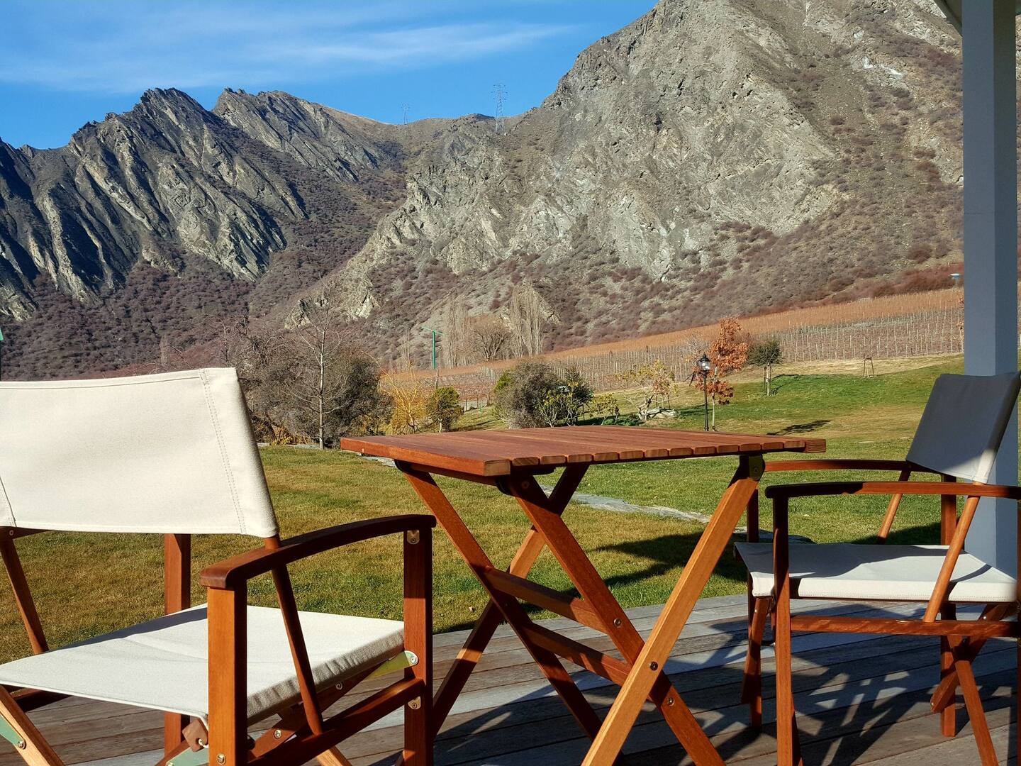 terrasse maison de vacances