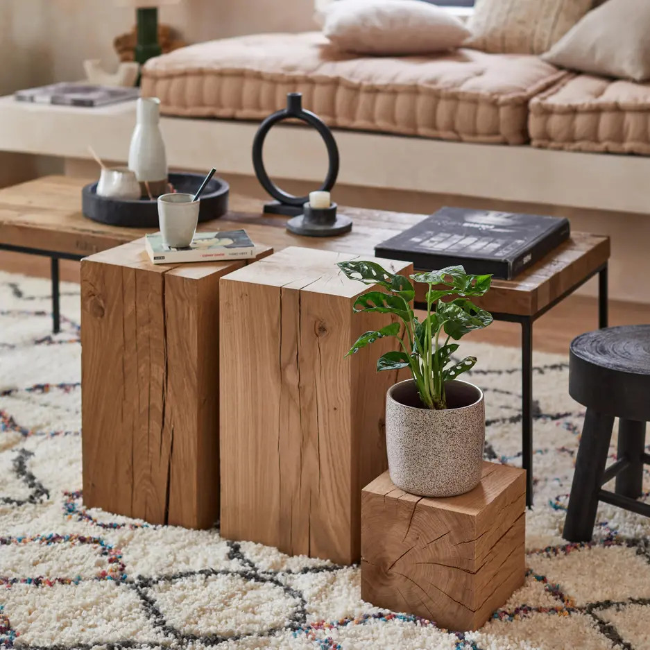 salon décoration naturelle