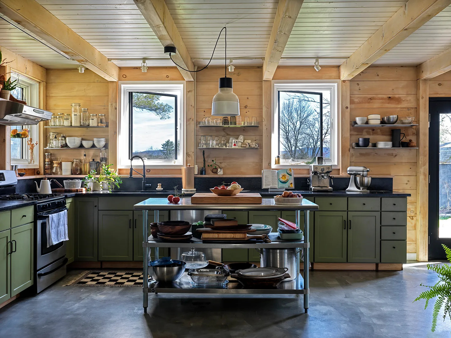 cuisine verte et rustique cuisine verte et rustique