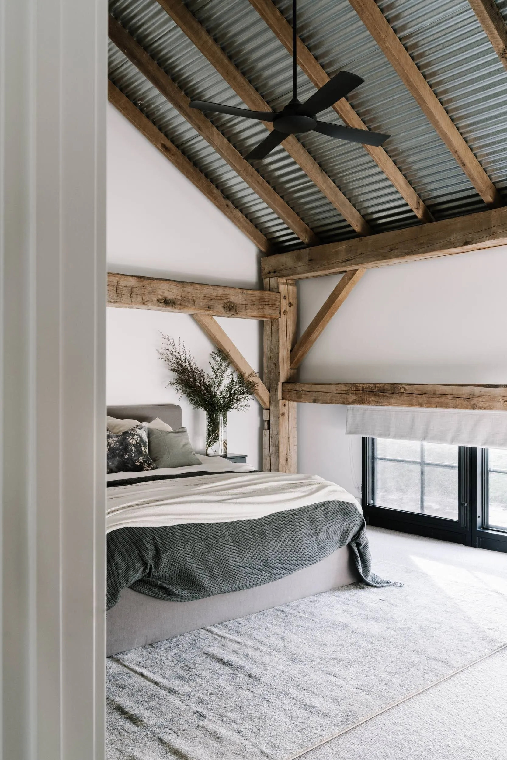 chambre avec poutres décoration rustique chic chambre avec poutres décoration rustique chic