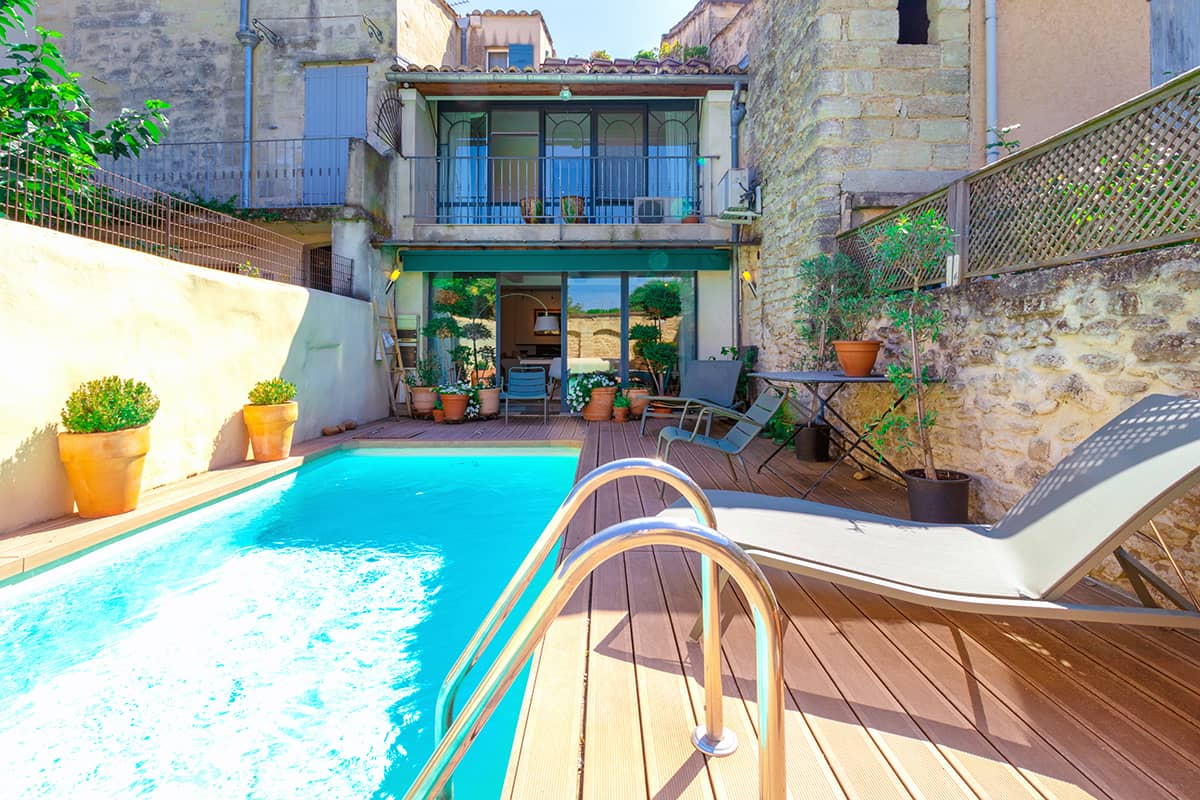 façade maison provençale avec piscine façade maison provençale avec piscine