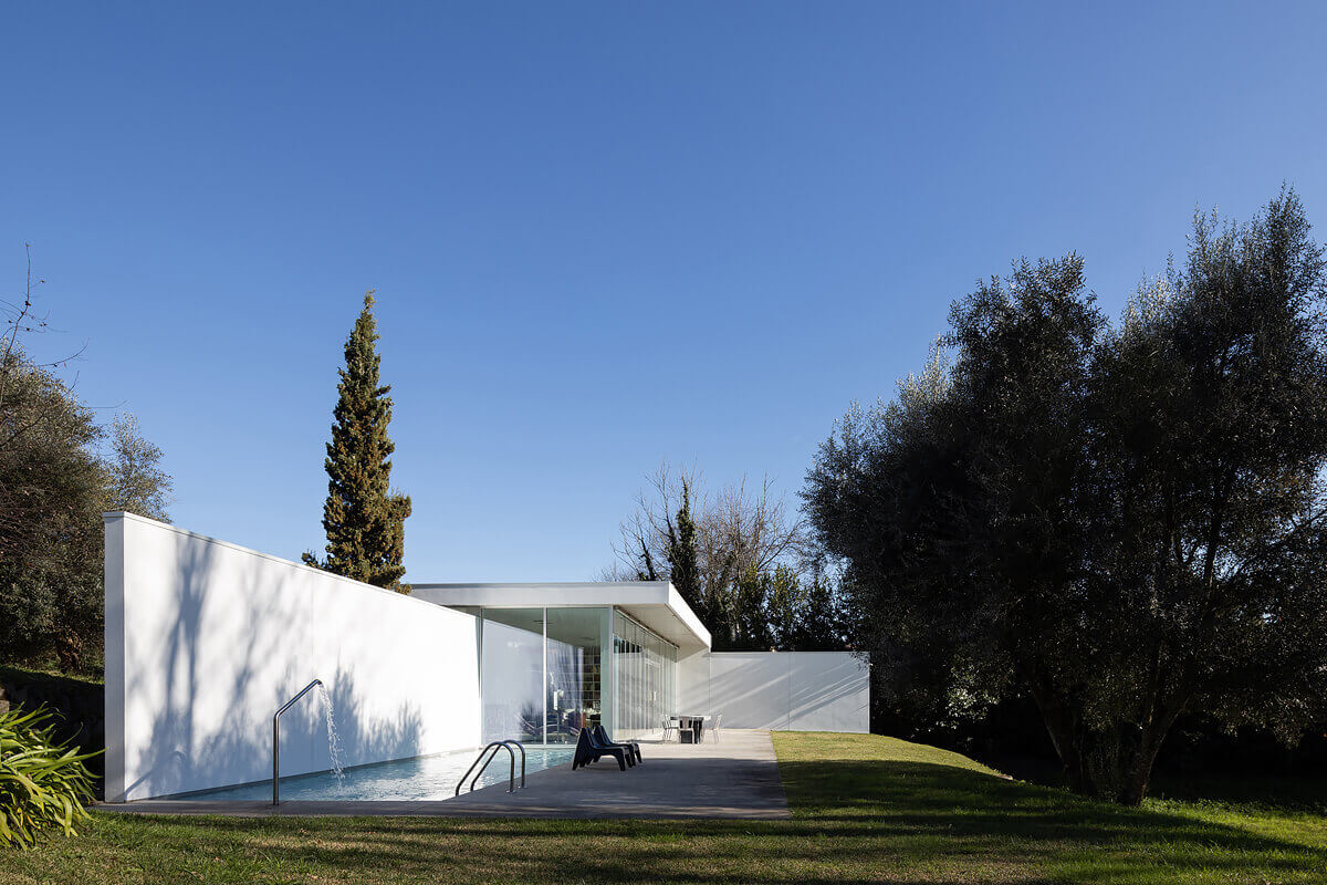 façade maison architecte Portugal