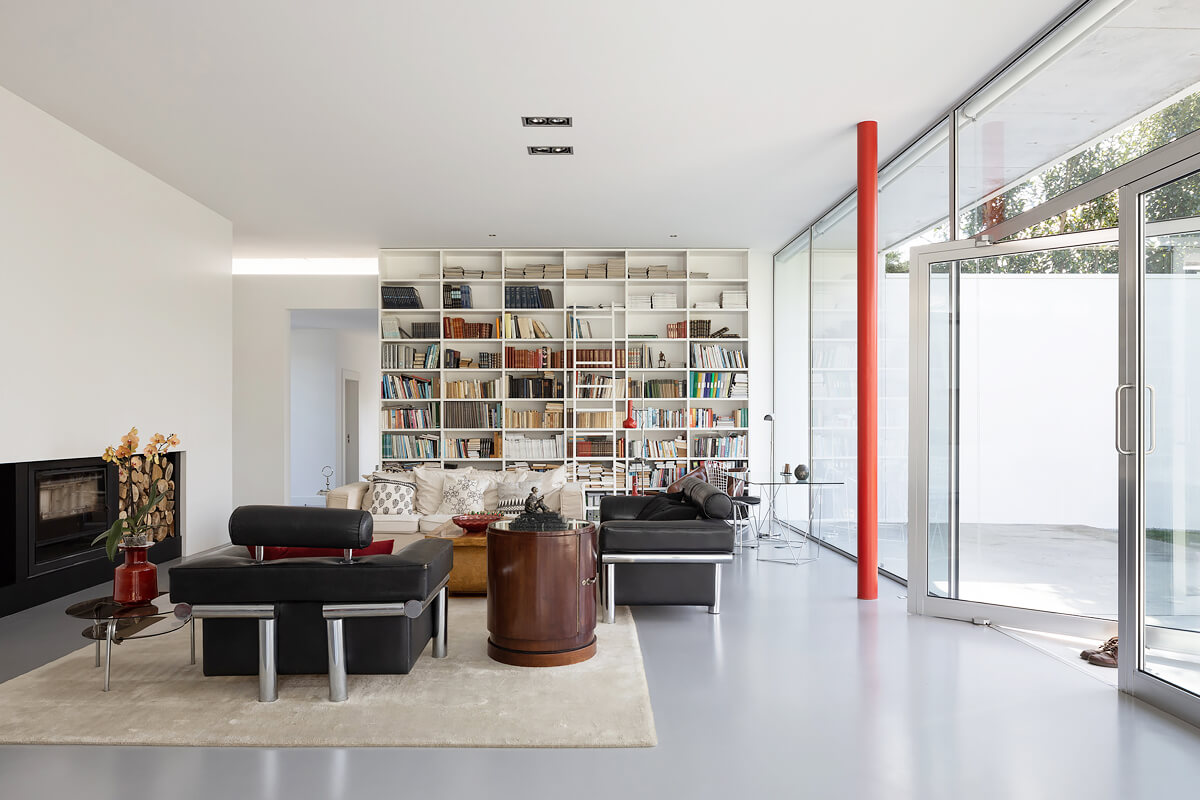 salon maison architecte