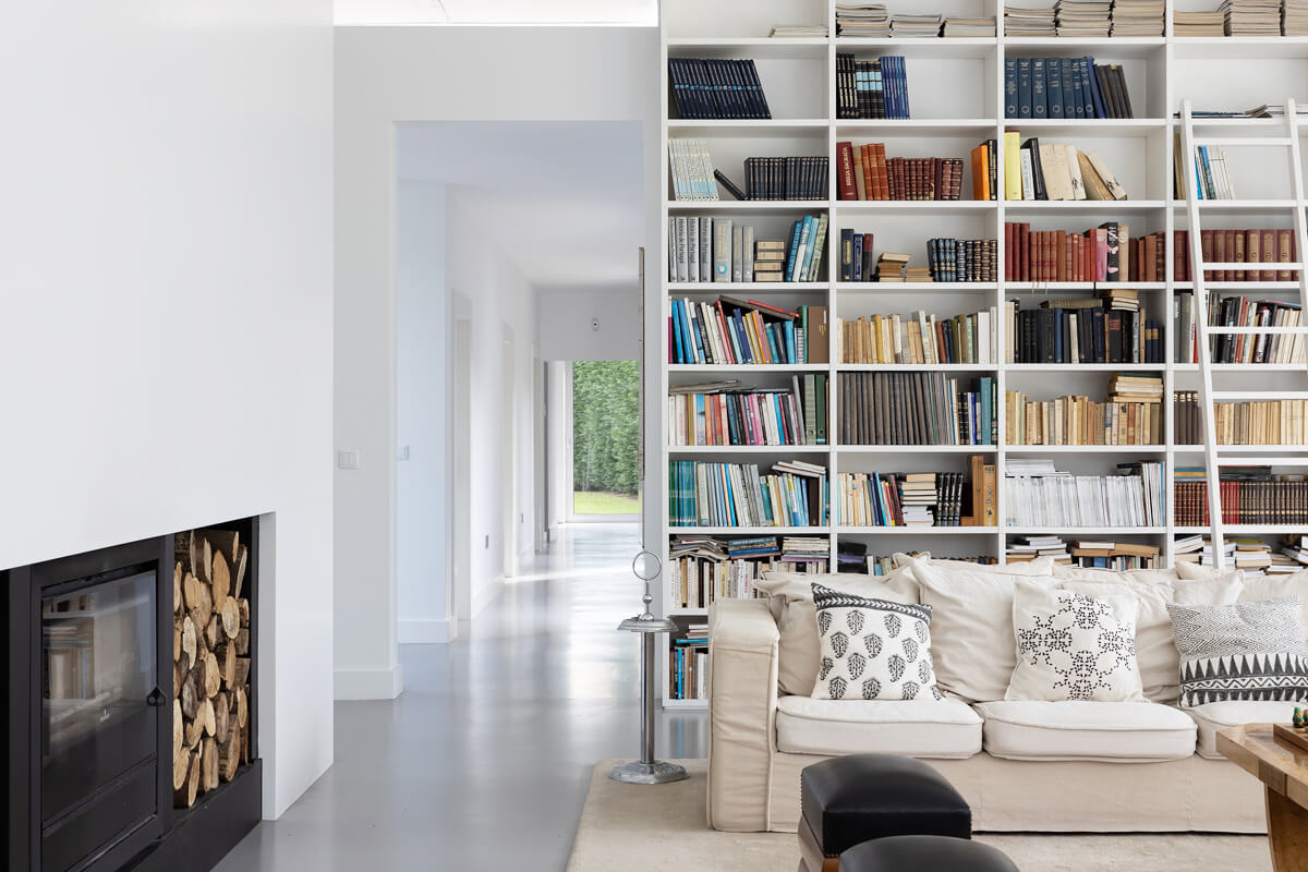 salon maison architecte