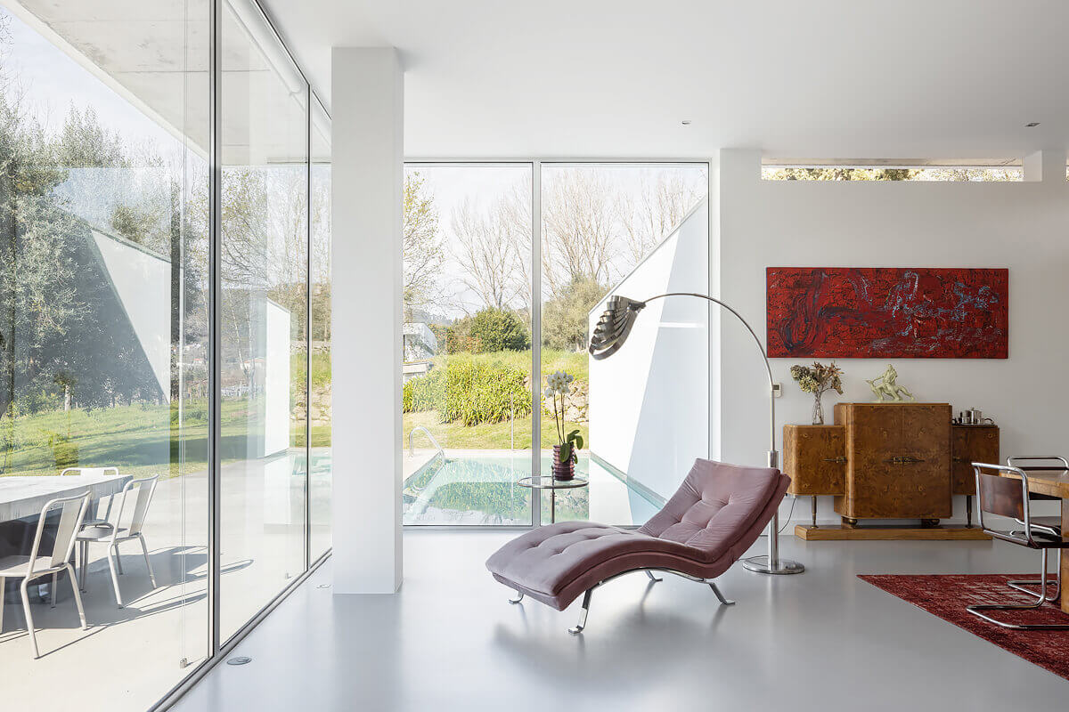 salon maison architecte