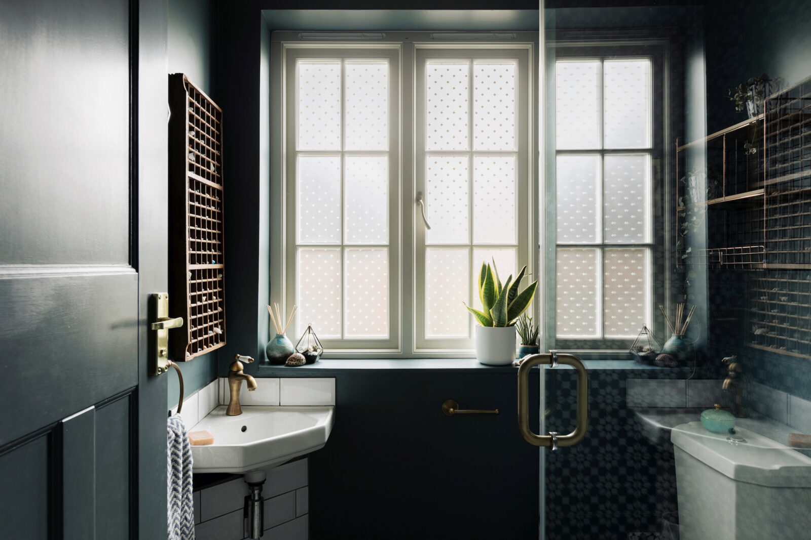 salle de bain bleue décoration vintage salle de bain bleue décoration vintage