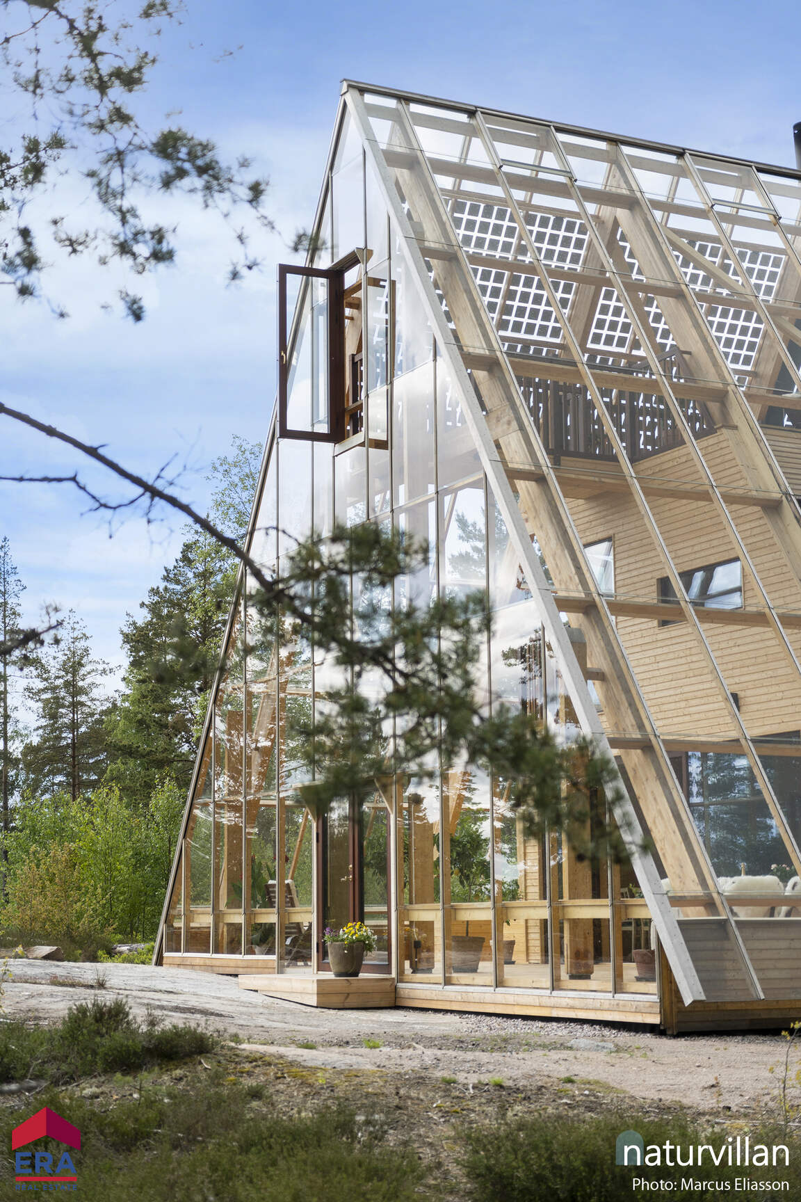 façade maison A-Frame façade maison A-Frame