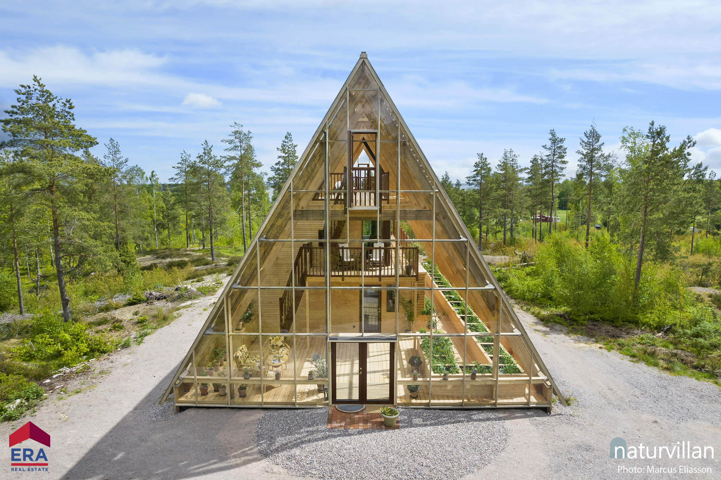 façade maison A-Frame façade maison A-Frame
