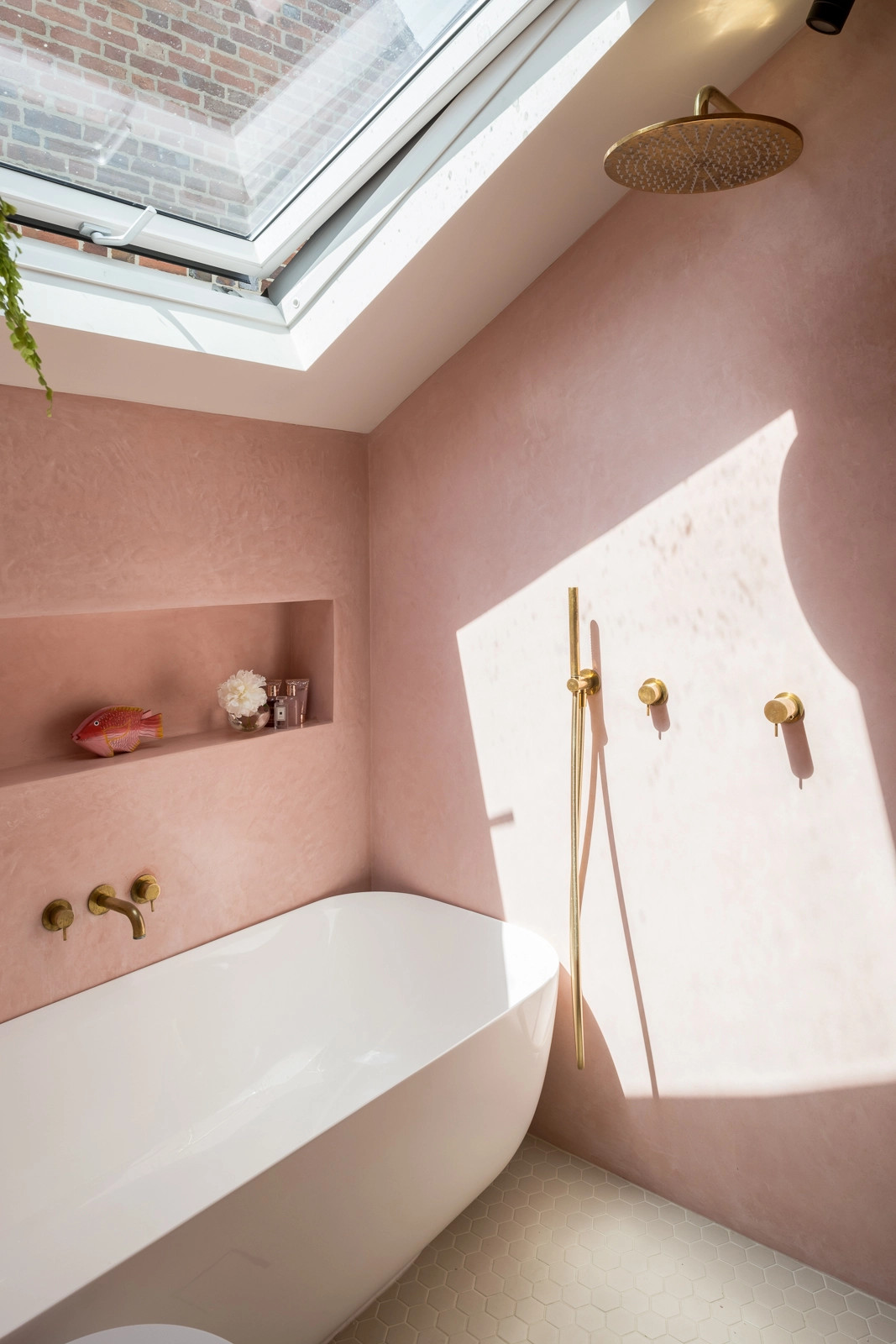salle de bain rose salle de bain rose