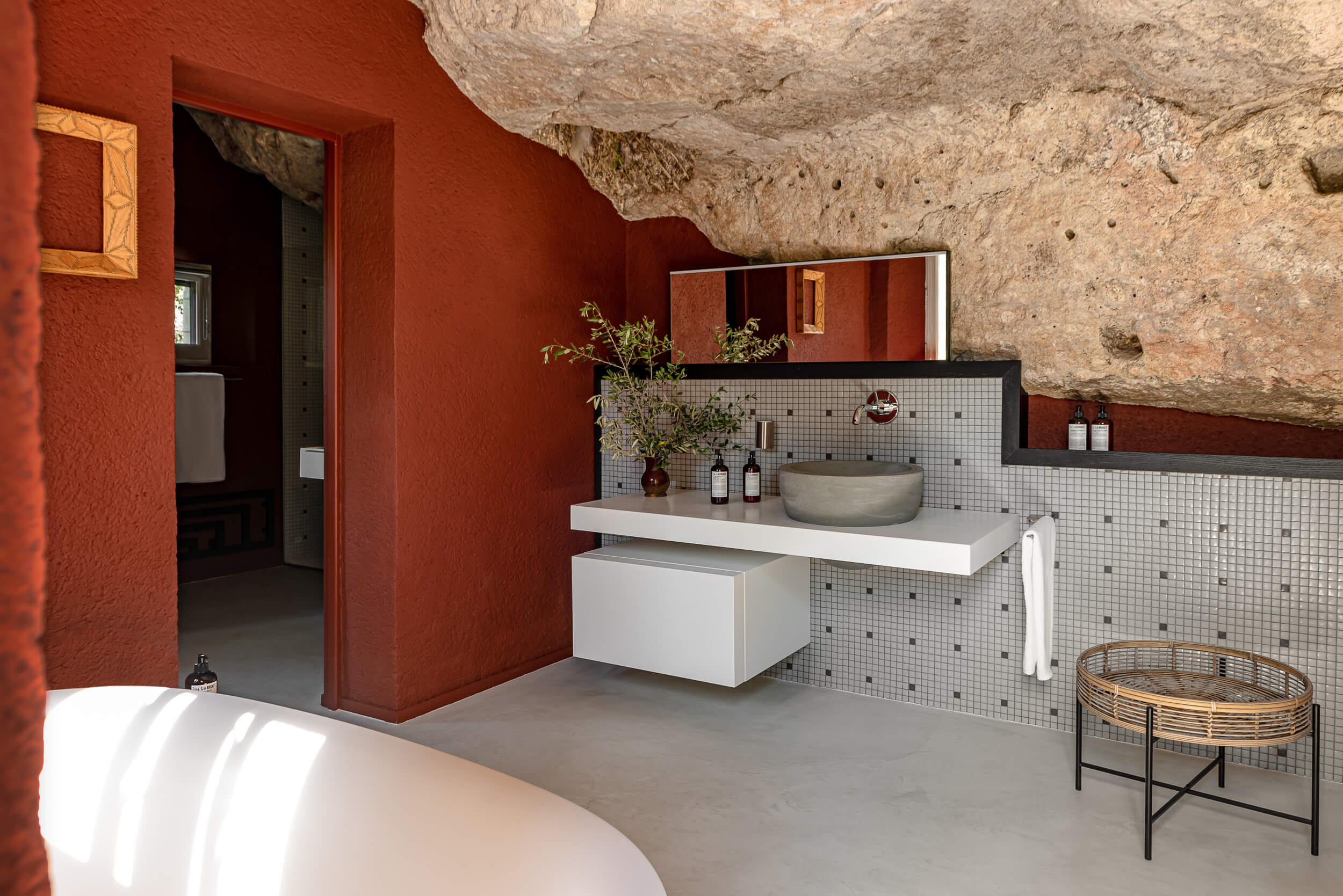 salle de bain design l'Étoile des Baux