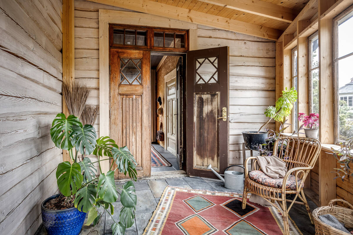 entrée maison Suède