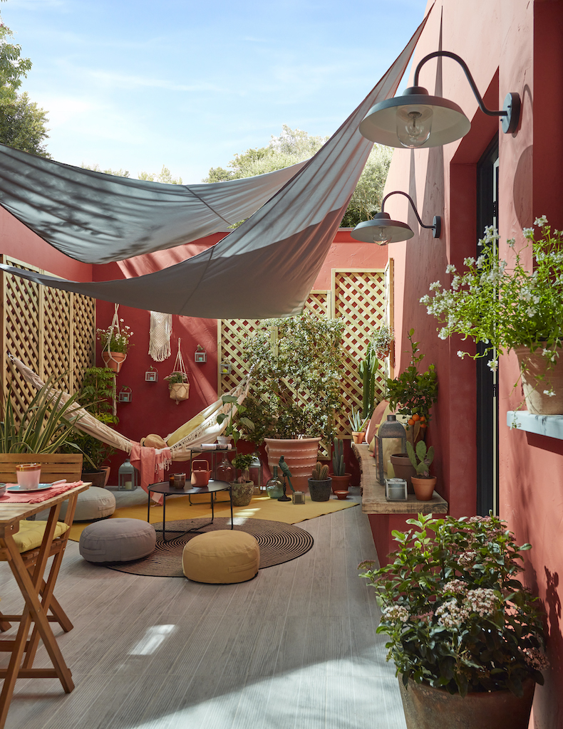 aménagement style terrasse méditerranéenne