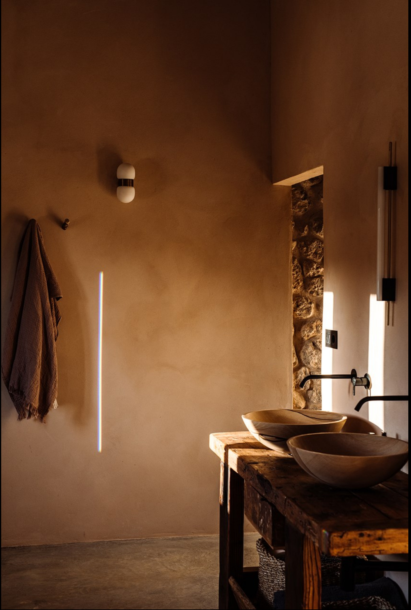 salle de bain rustique salle de bain rustique