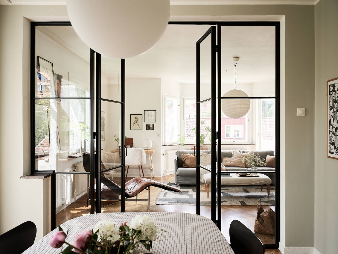 salon avec verrière décoration scandinave salon avec verrière décoration scandinave