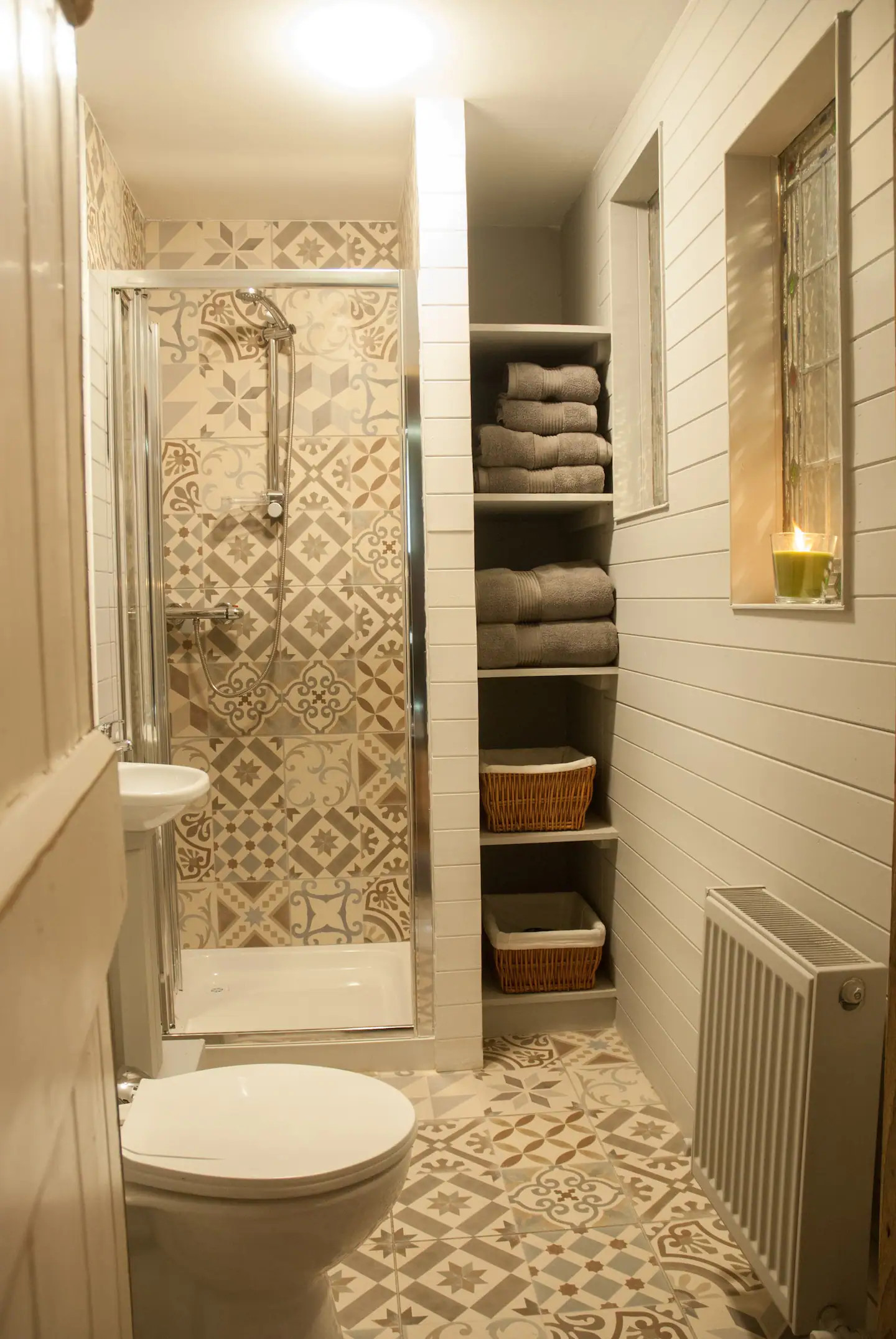 salle de bain carreaux de ciment
