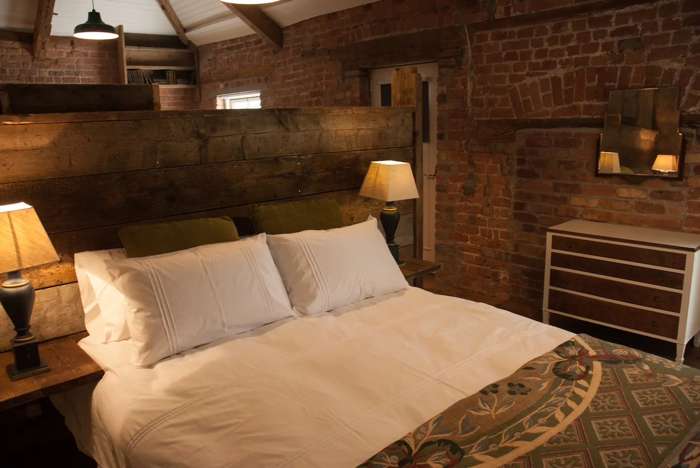 espace chambre maison loft