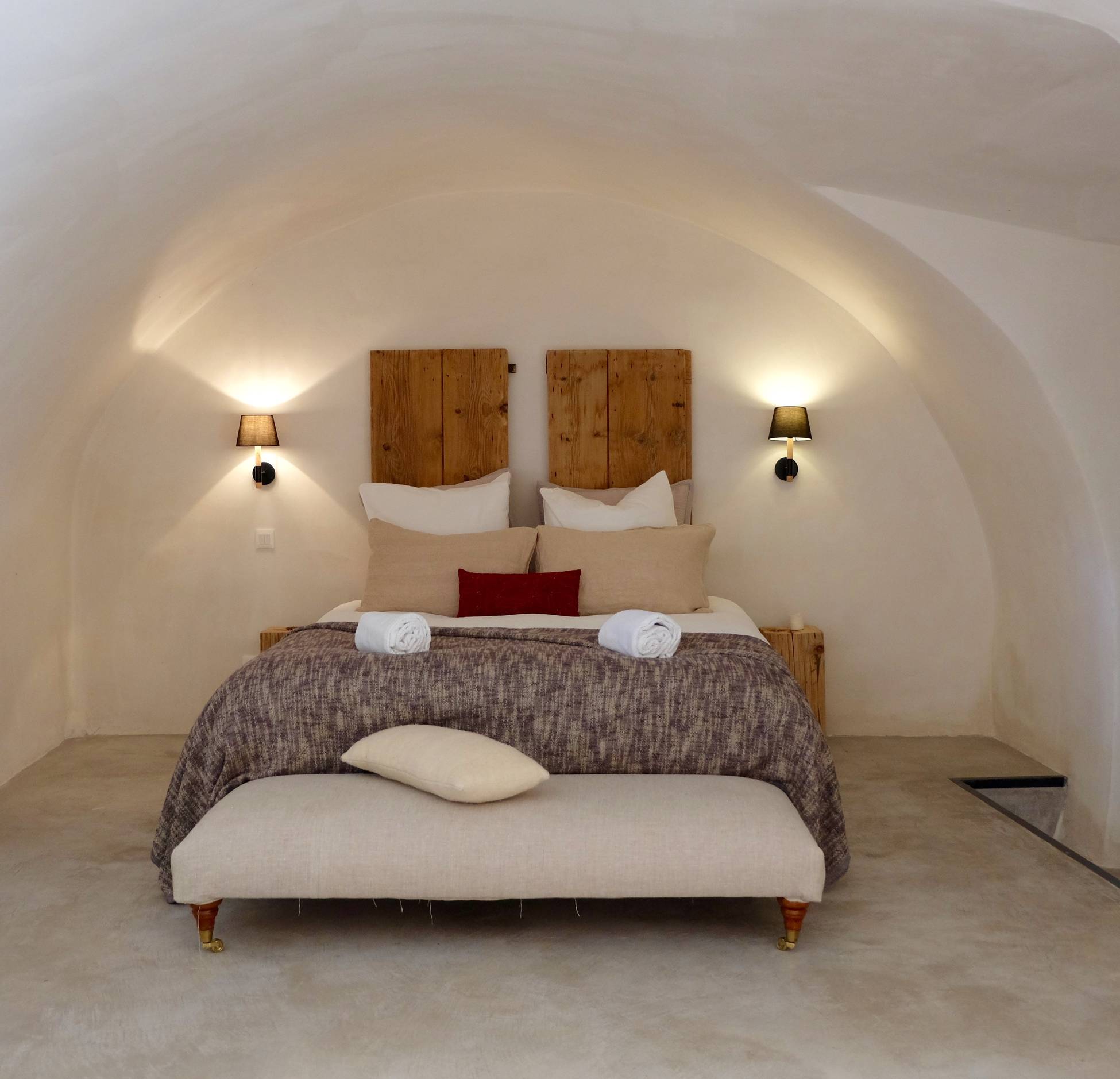 chambre décoration rustique chic
