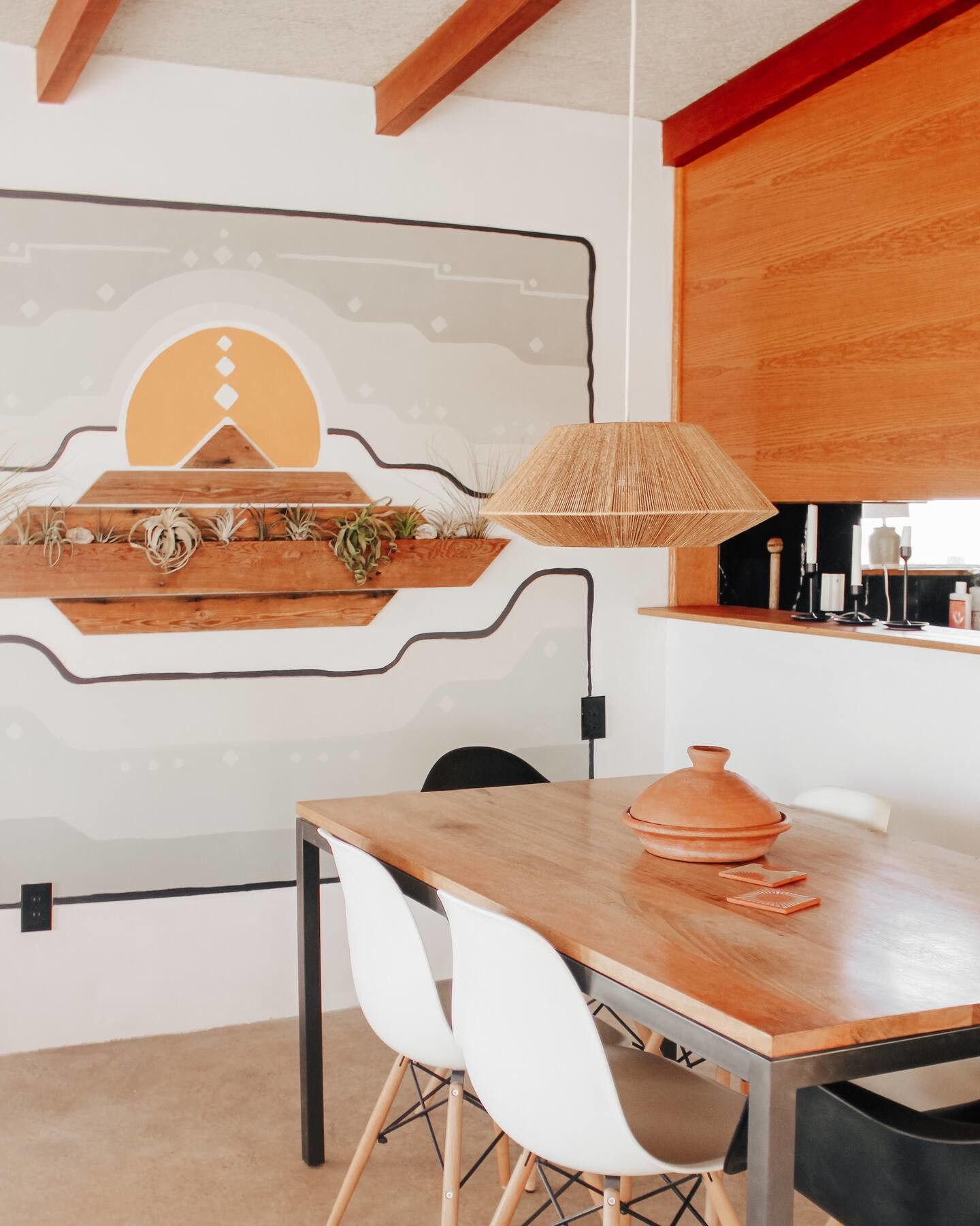 salle à manger maison Joshua Tree