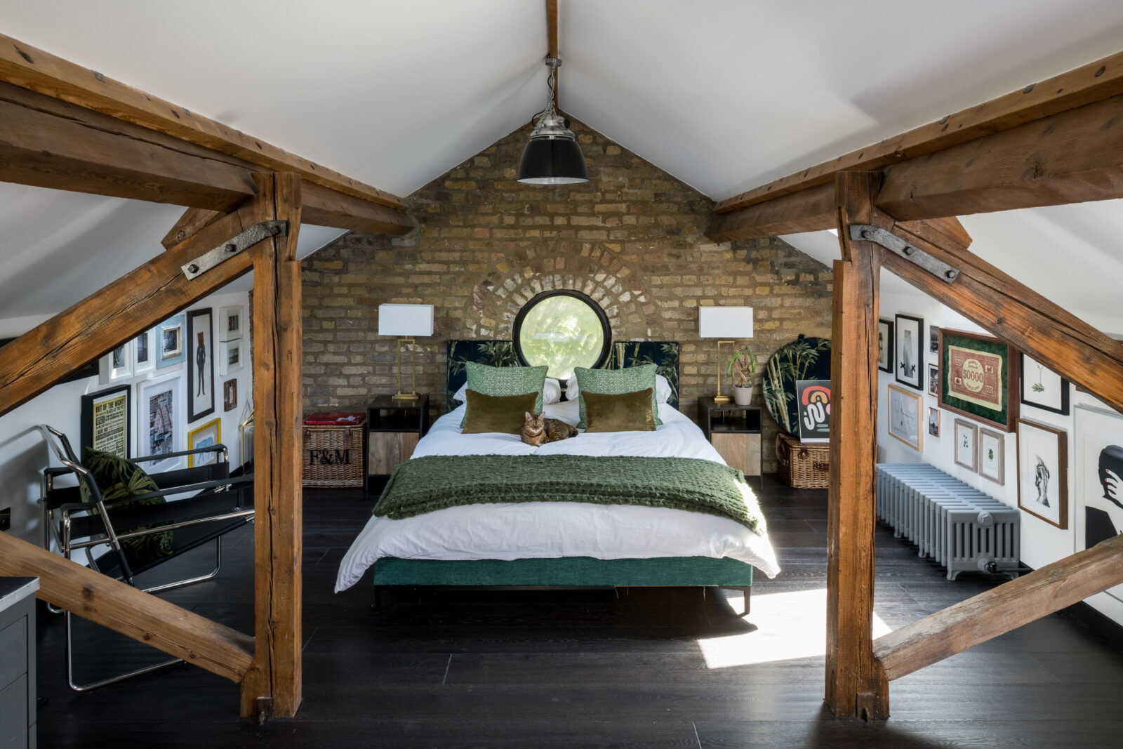 chambre sous combles loft Londres