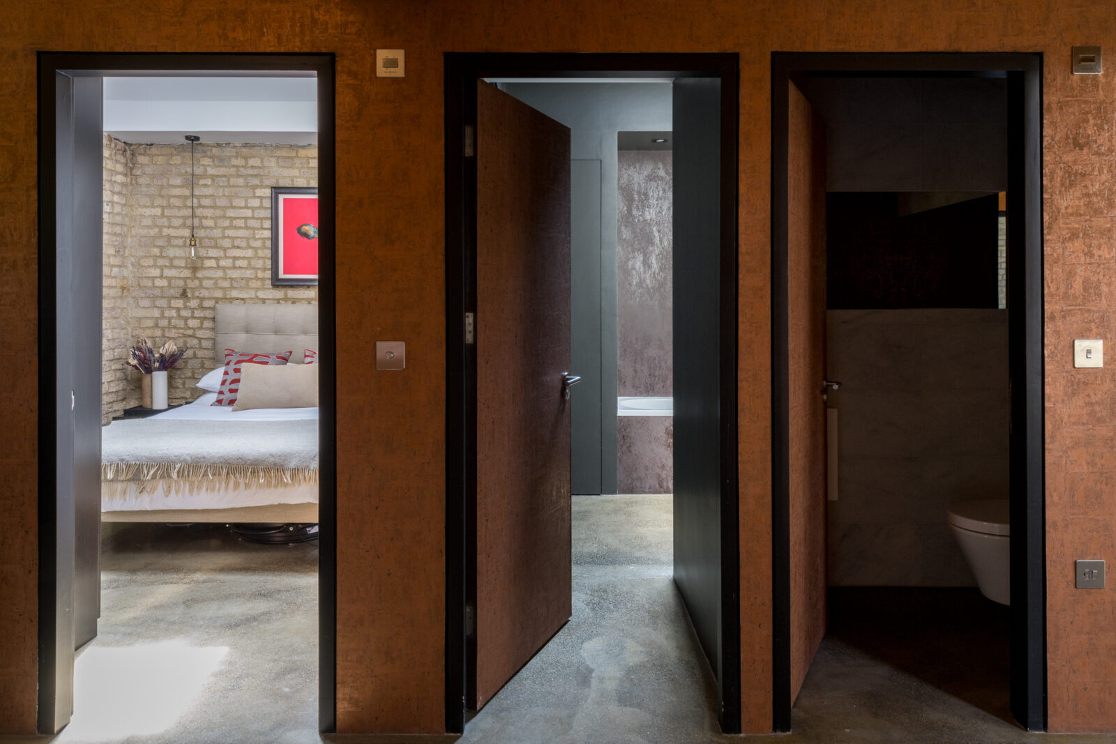 chambre et salle de bain