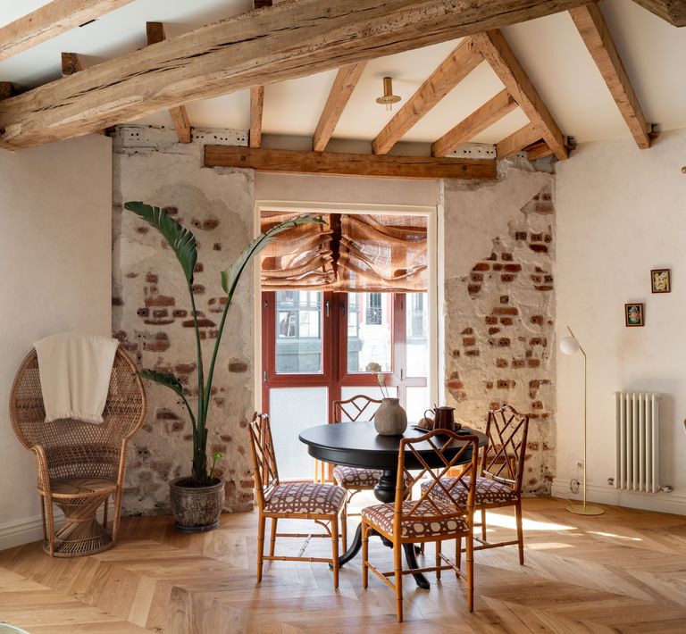 salle à manger appartement rénové