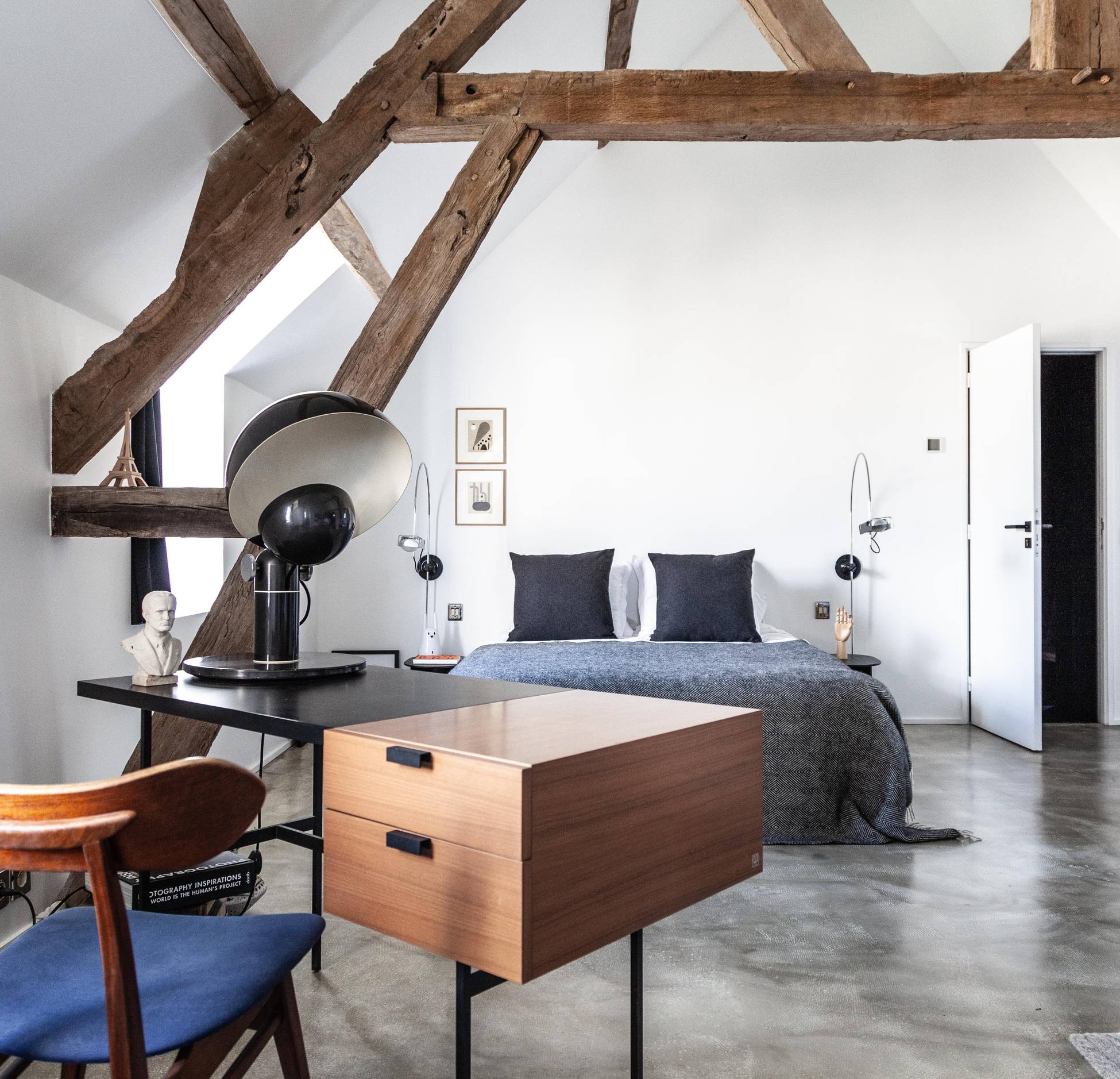 chambre avec poutres chambre avec poutres
