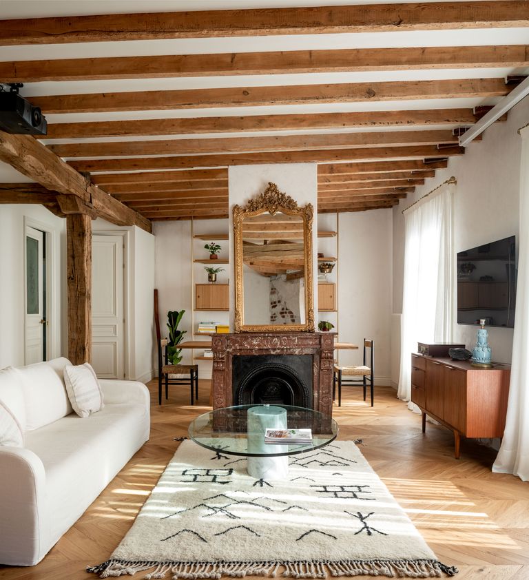salon appartement rénové