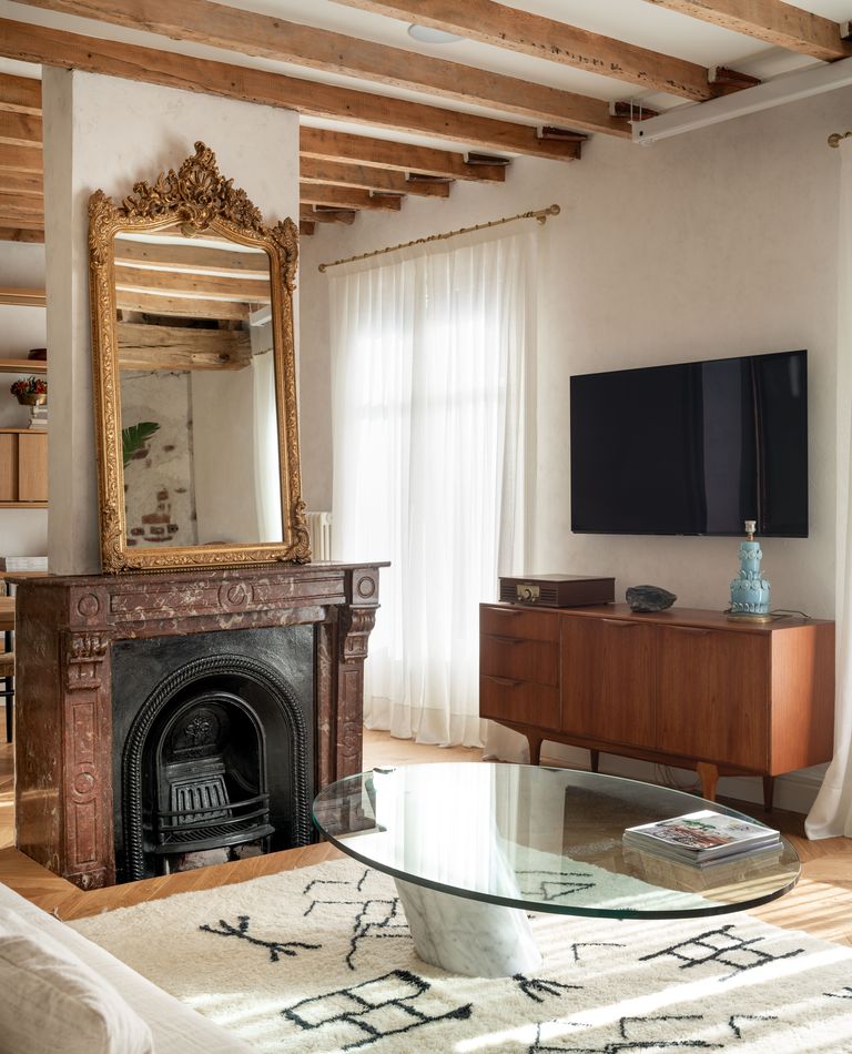 salon appartement rénové