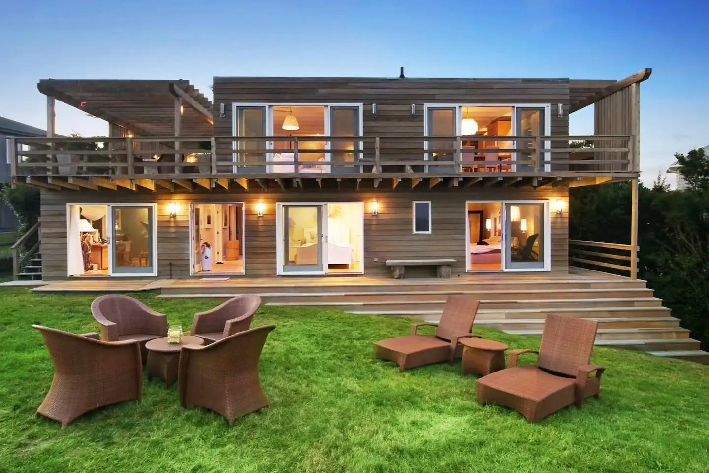 maison en bois Montauk