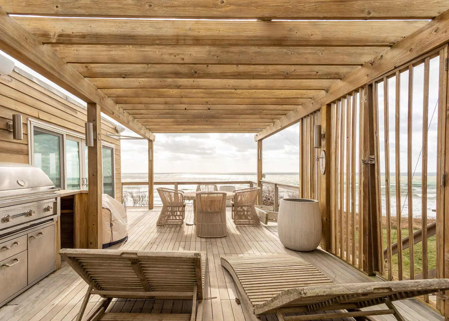 terrasse maison en bois