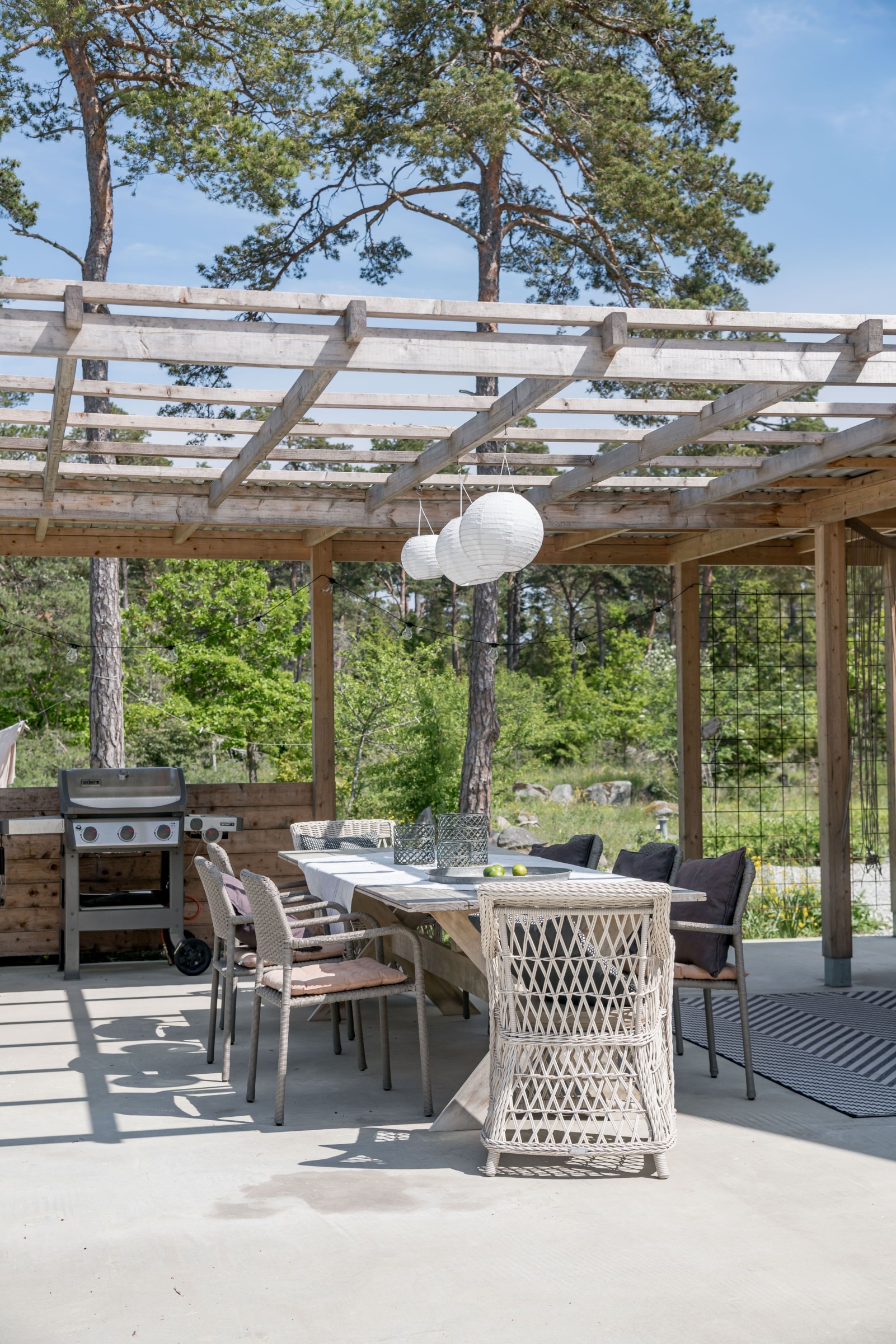 pergola bois avec cuisine d pergola bois avec cuisine d'été maison en bois