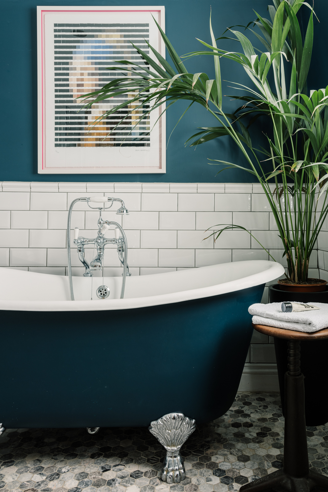 salle de bain vintage avec baignoire pattes de lion salle de bain vintage avec baignoire pattes de lion