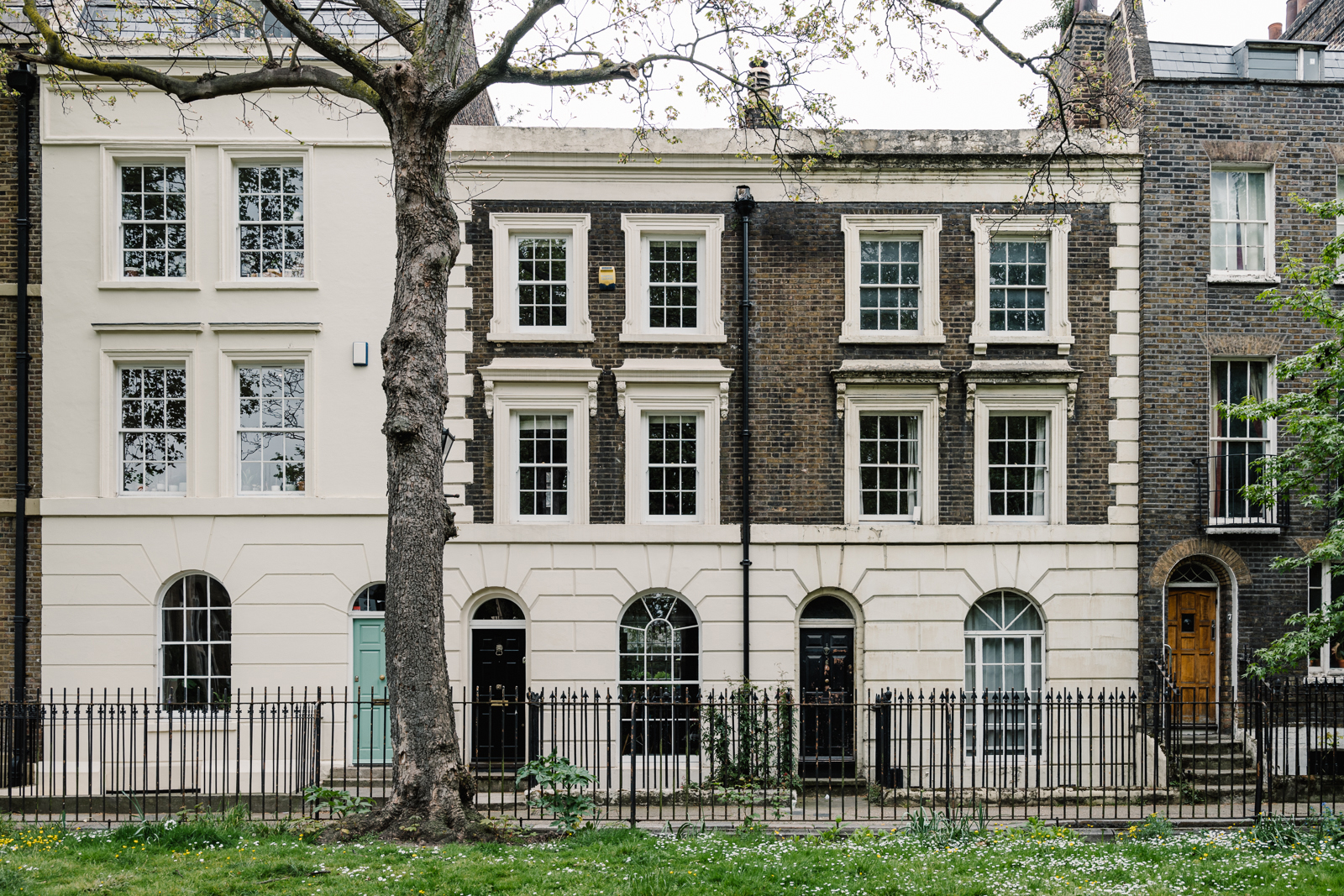 façade maisons Londres façade maisons Londres