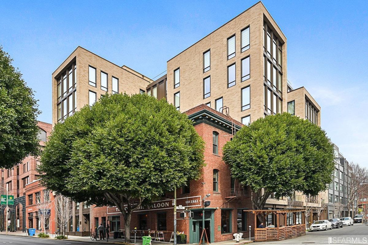façade immeuble briques San Francisco façade immeuble briques San Francisco