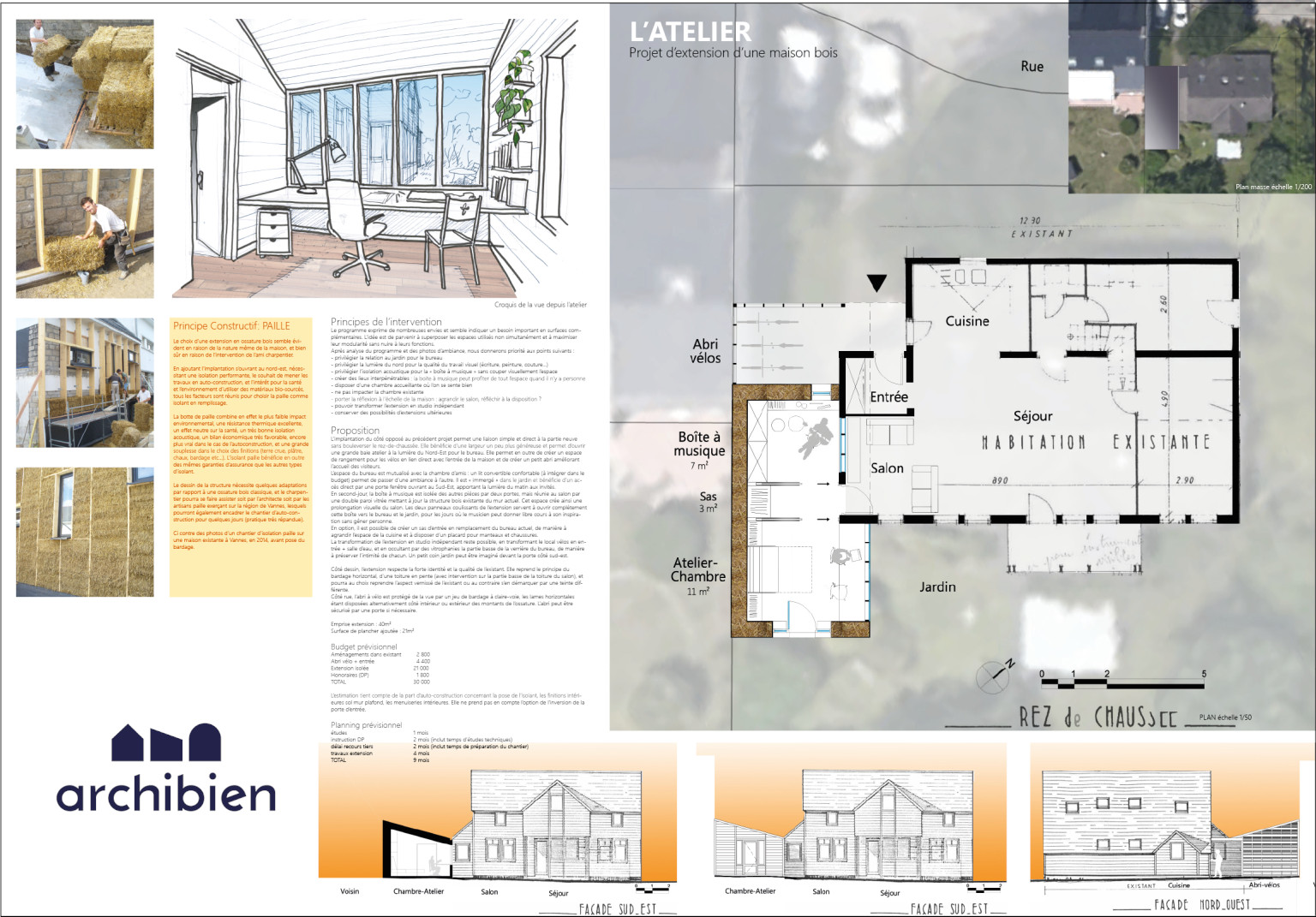 projet extension bois projet extension bois