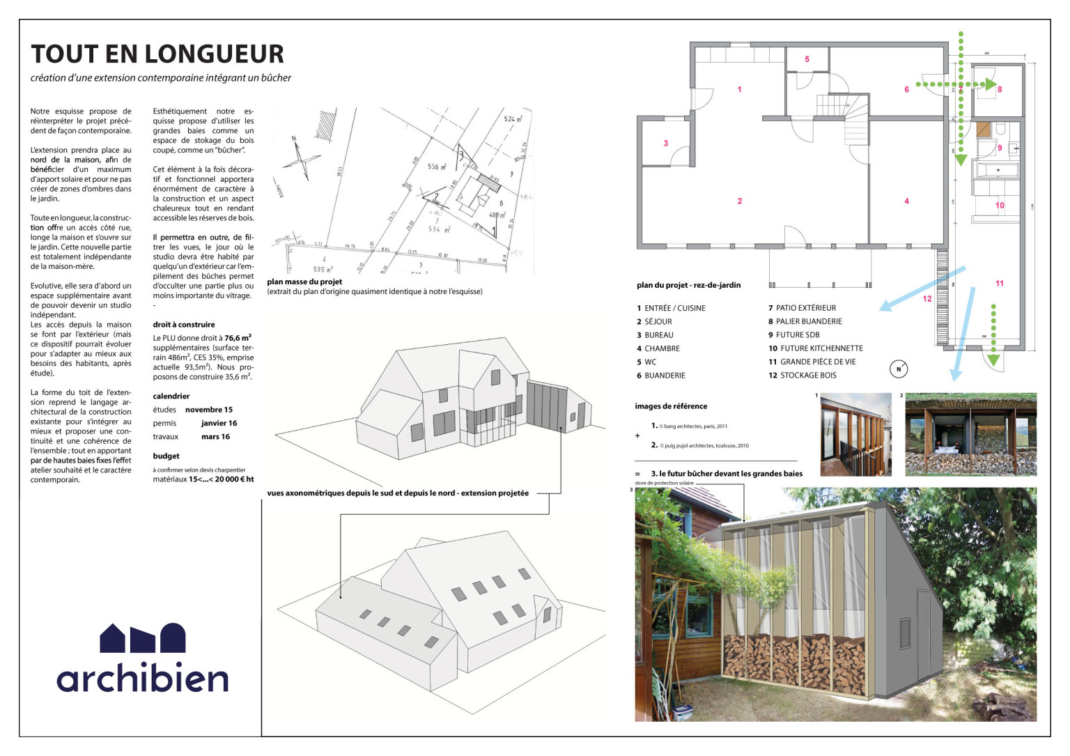 projet agrandissement maison d projet agrandissement maison d'invités