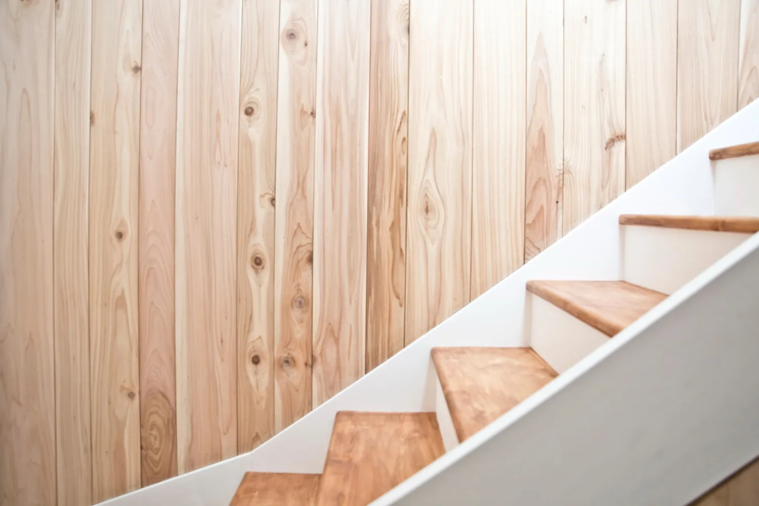 escalier blanc et bois escalier blanc et bois