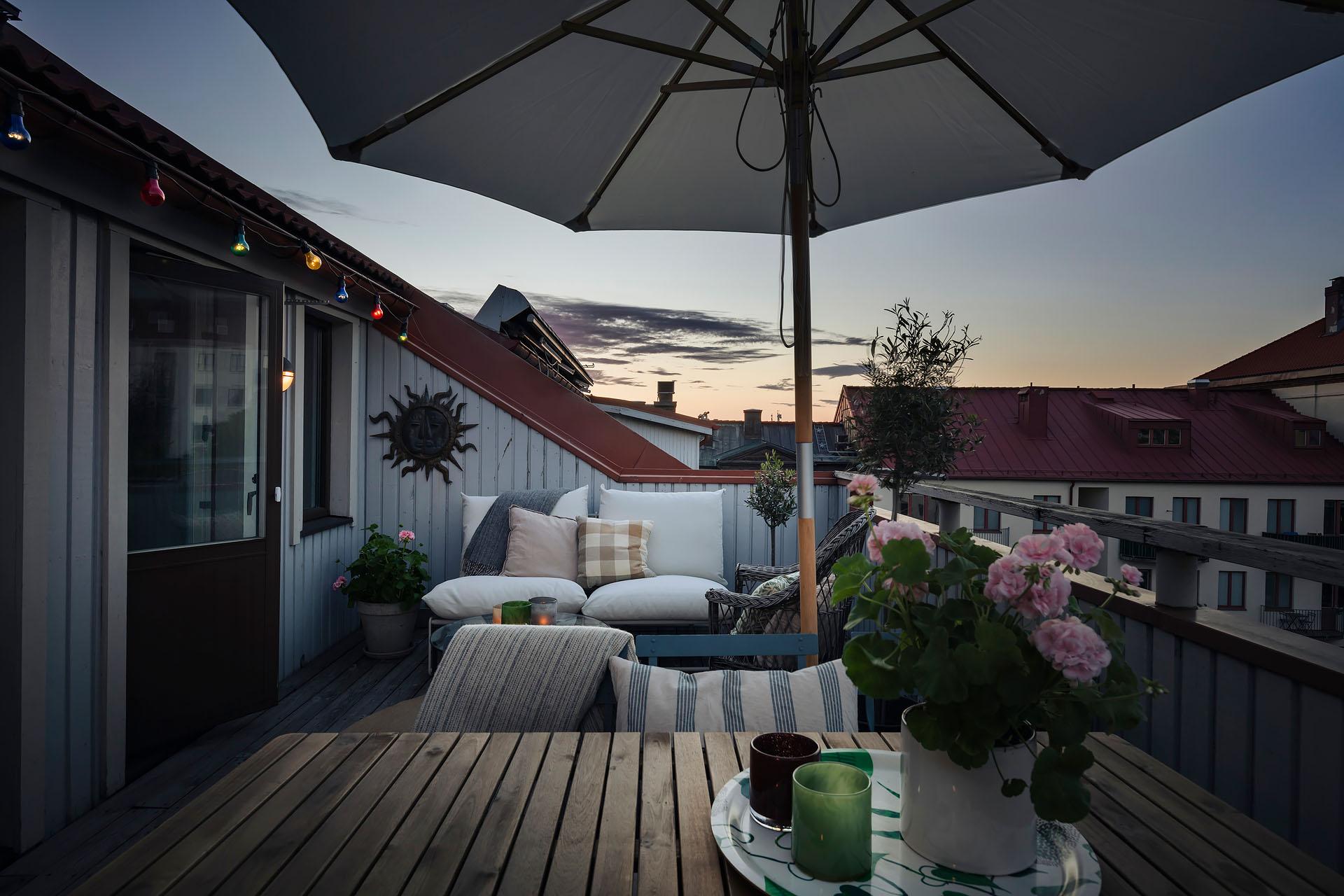 terrasse type tropézienne
