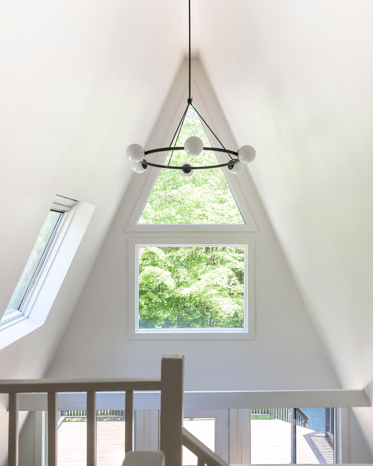 mezzanine maison A-Frame