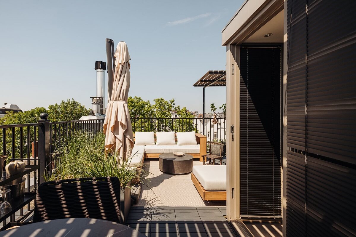 terrasse sur le toit terrasse sur le toit