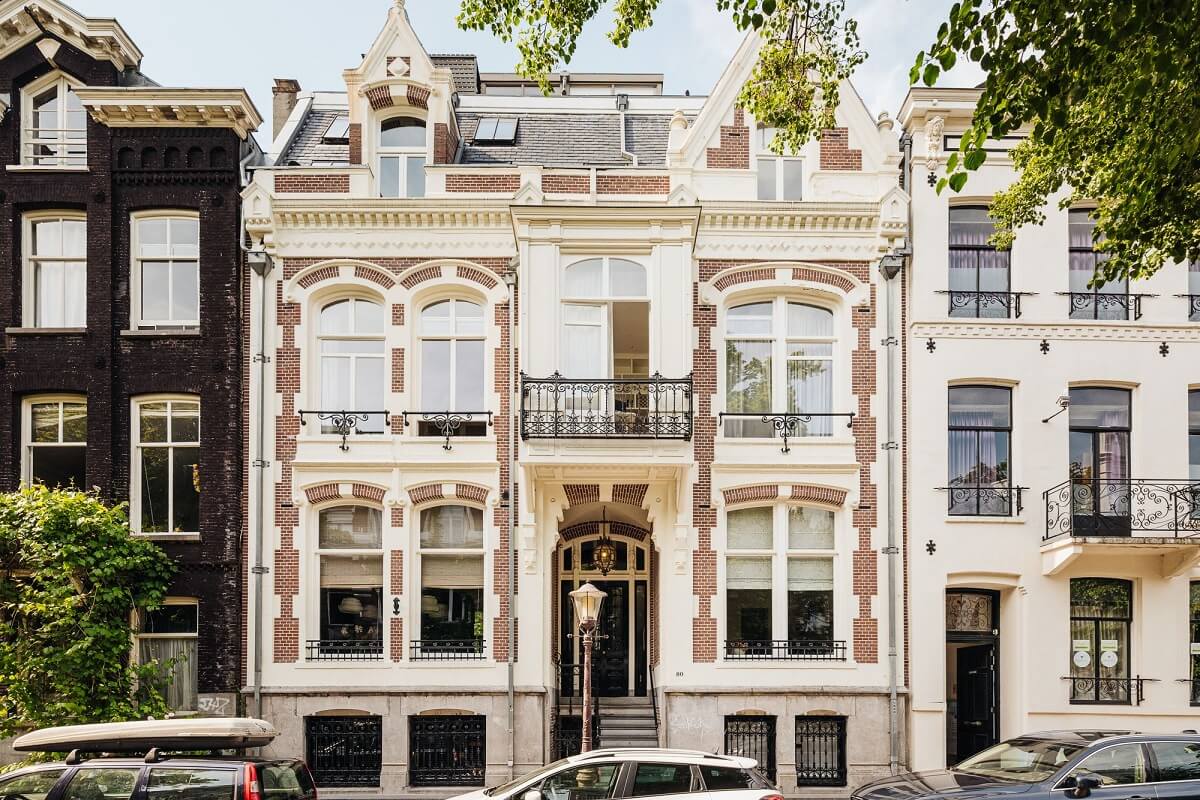 immeuble 19e siècle Amsterdam architecte Pierre Cuypers immeuble 19e siècle Amsterdam architecte Pierre Cuypers
