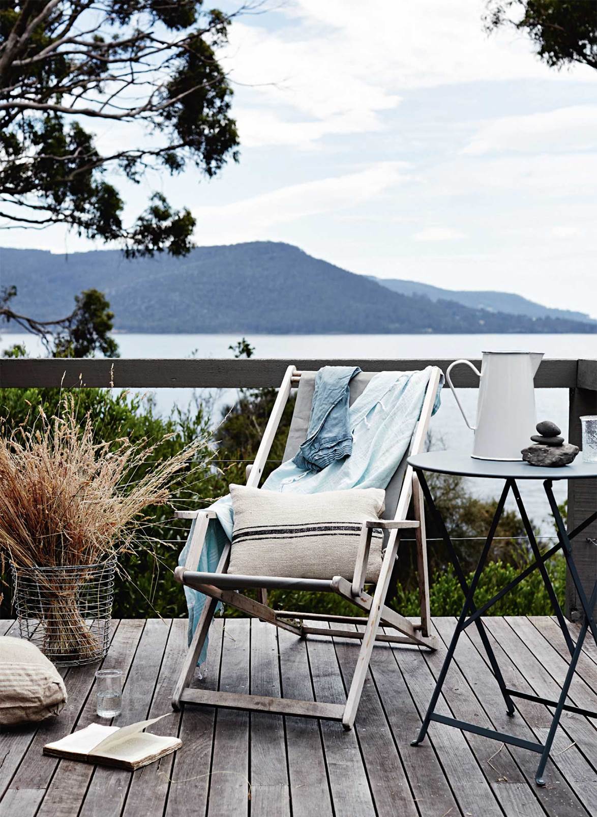 terrasse en bois maison de plage
