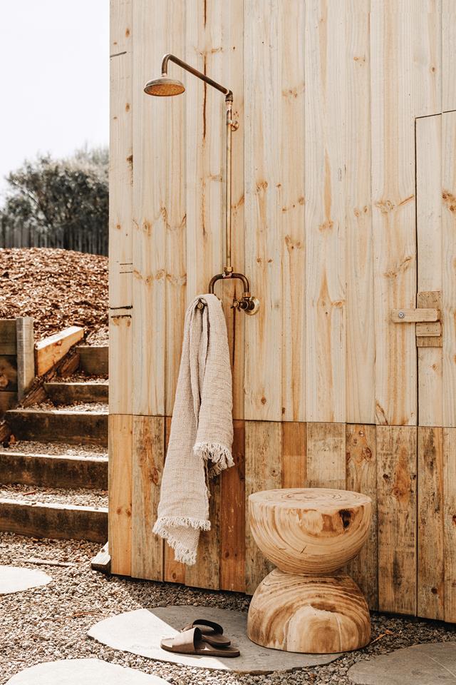 douche extérieure
