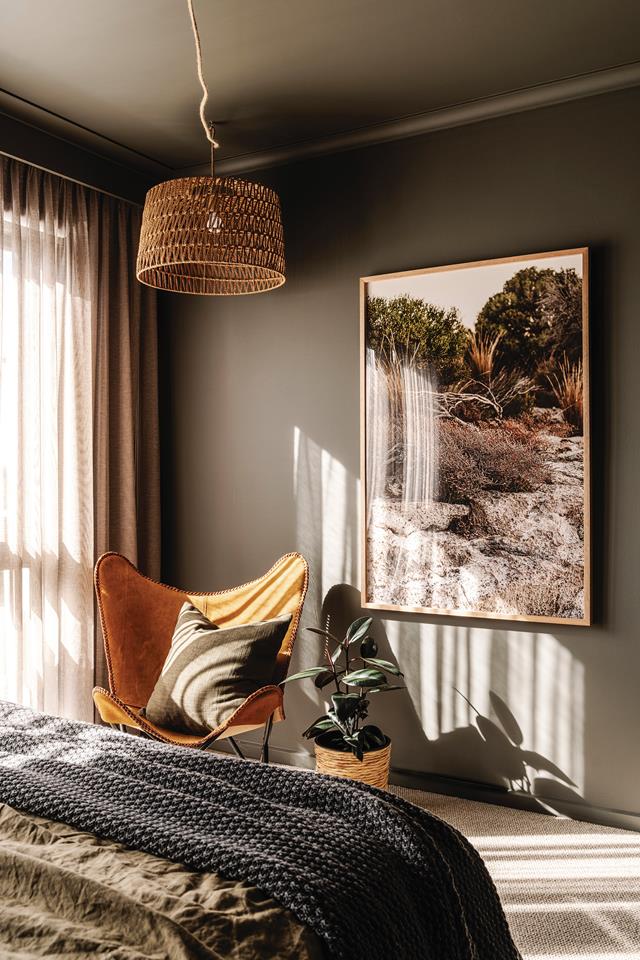 chambre grise avec fauteuil AA Airborn